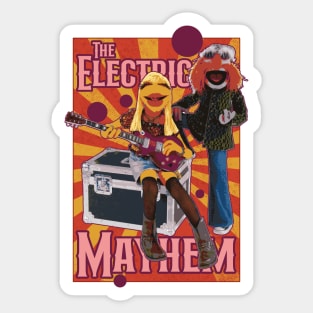 Electric Has The Pose Sticker